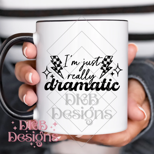 Really dramatic black UV DTF