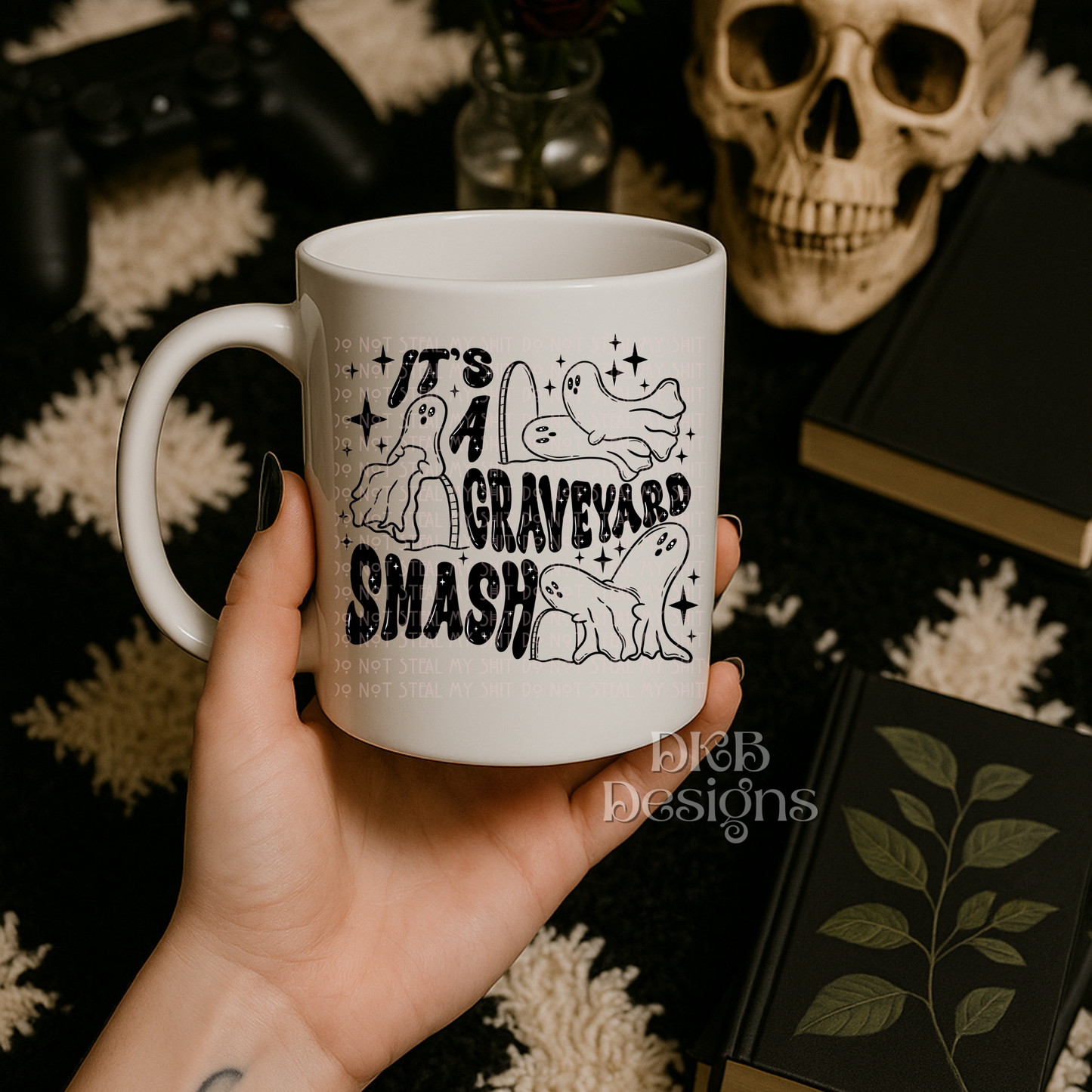 Graveyard smash single color UV DTF