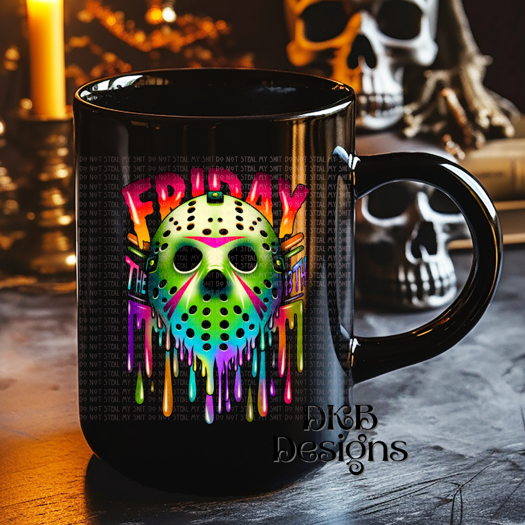 Friday the 13th UV DTF