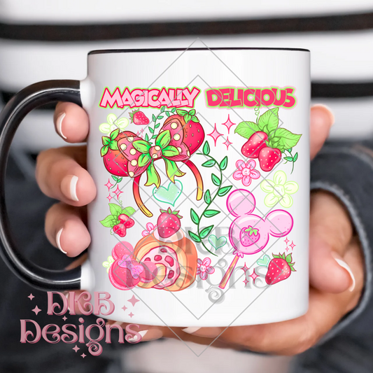 MD Strawberries UV DTF