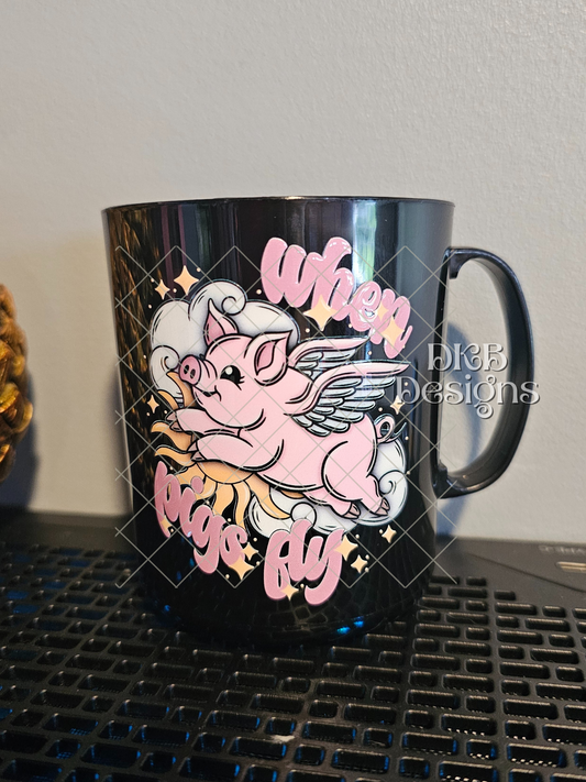 When pigs fly UV DTF