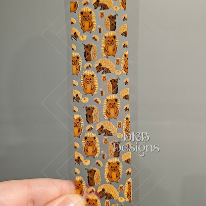 Flower hedgehog UV DTF